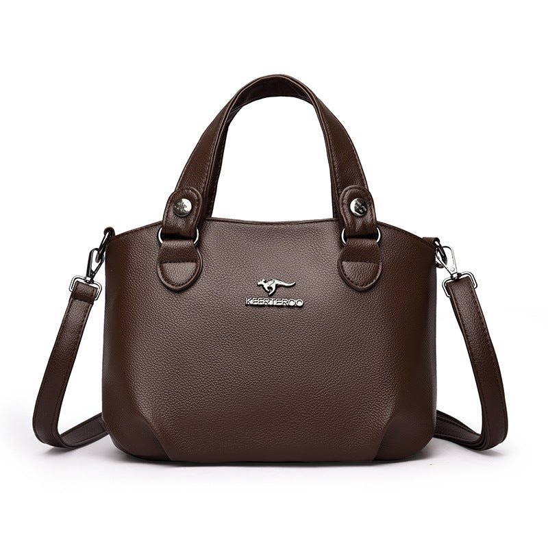Fashion Slouchy Women's Soft Leather Pouch Bags