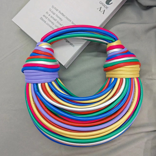 Women's High Sense Design Personality Woven Handbags