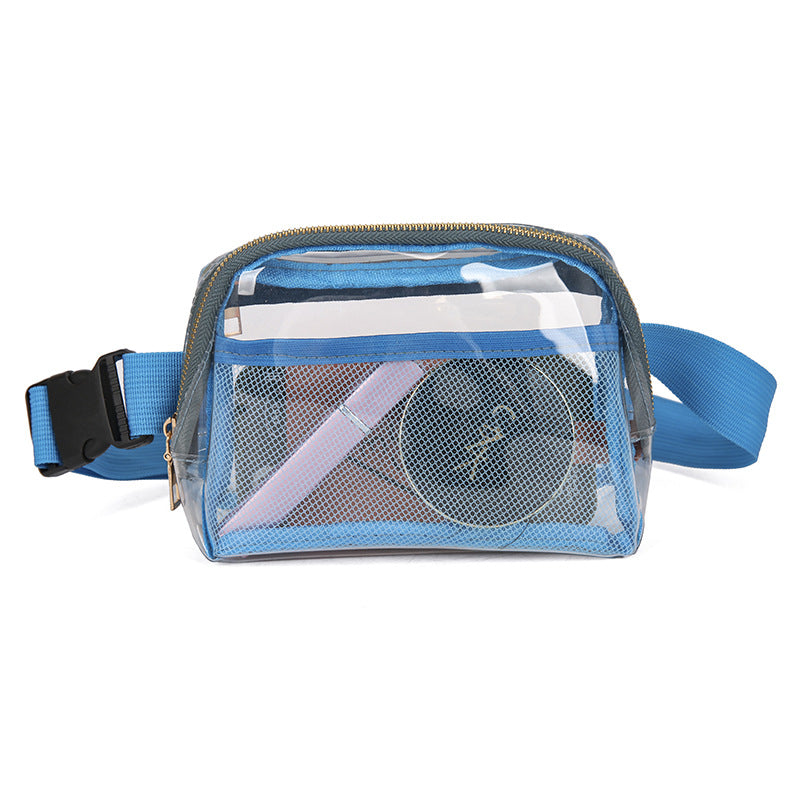Pretty Women's Transparent Summer White Ditch Bags