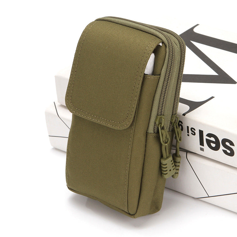 Men's Mobile Solid Color Vertical Guard Portable Phone Bags