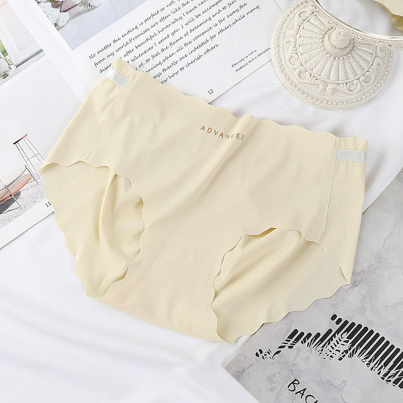 Women's Seamless One-piece Ice Silk Underwear Breathable Comfortable Panties