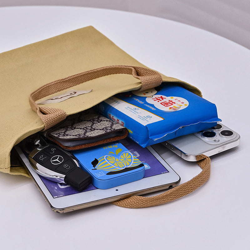 Large Capacity Commuter Lunch Simple Versatile Handbags