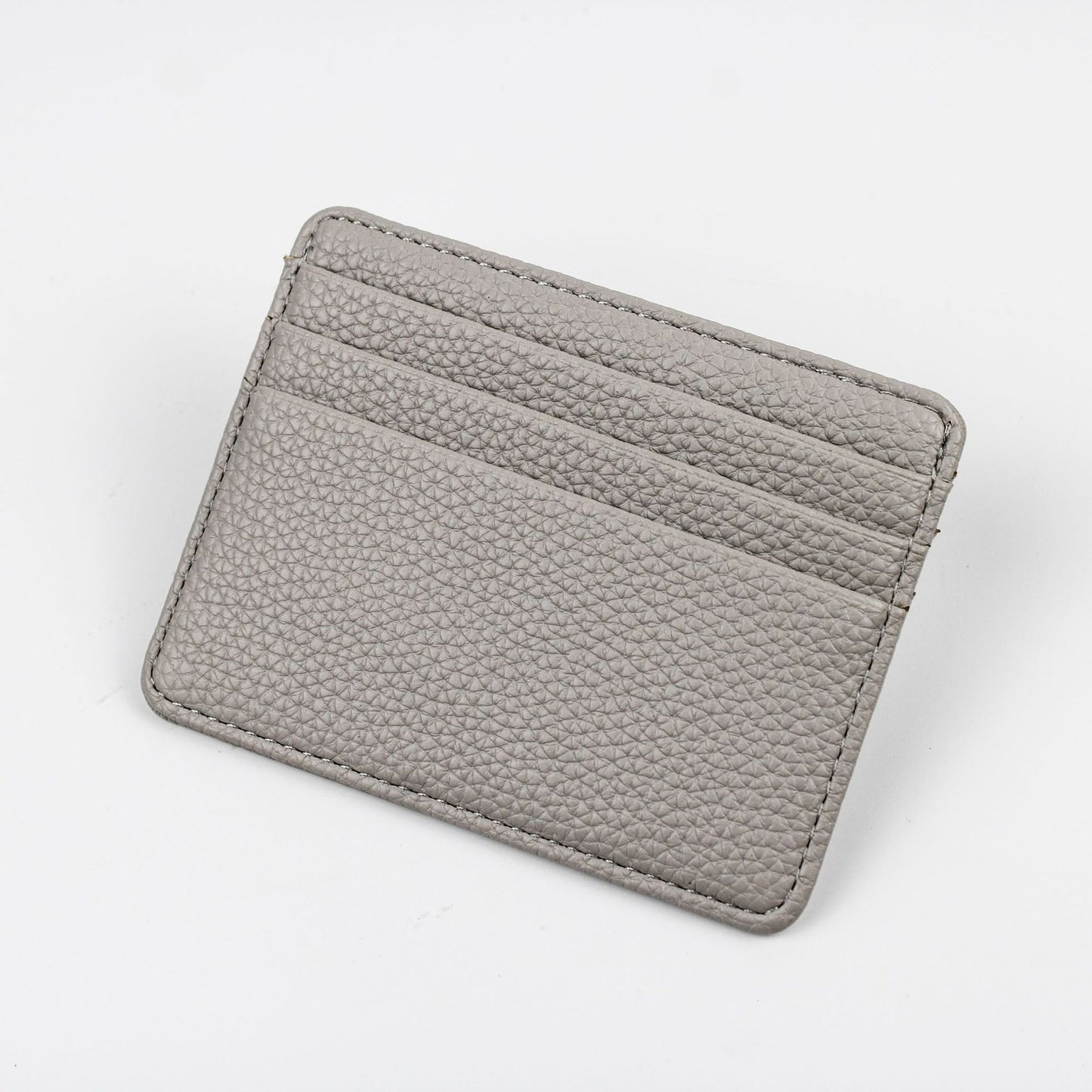 Clamp Litchi Pattern Creative Change Fashion Card Holder