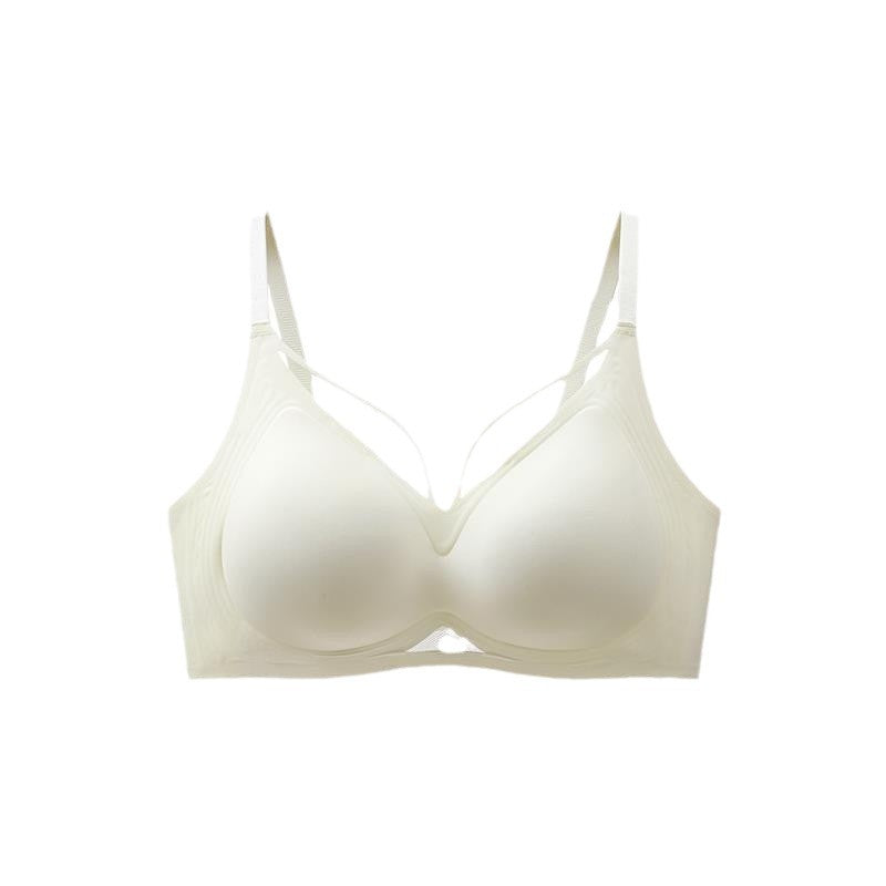 Women's Seamless Underwear Big Chest Small Push Up Bras