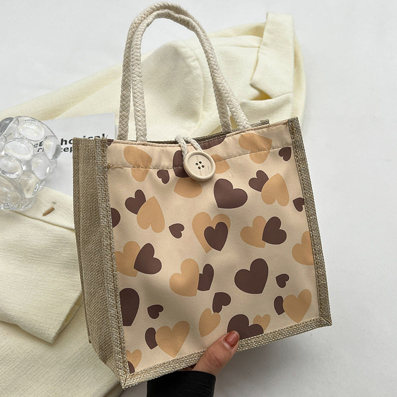 Lunch Box Female Summer Outing Hand Handbags