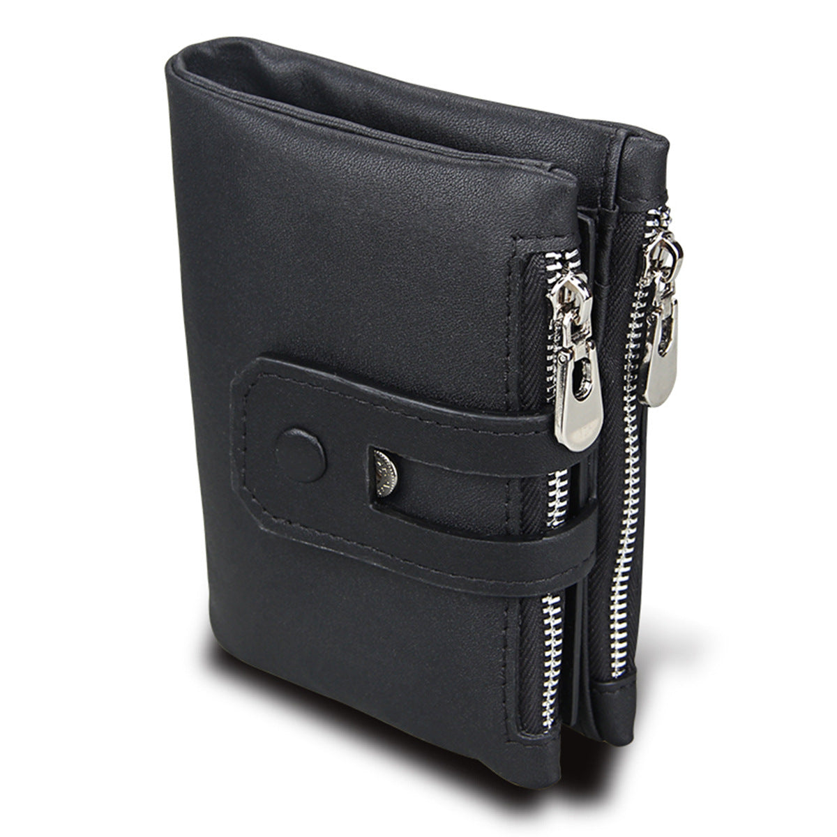 For Man Swiping First Layer Cowhide Men's Wallet