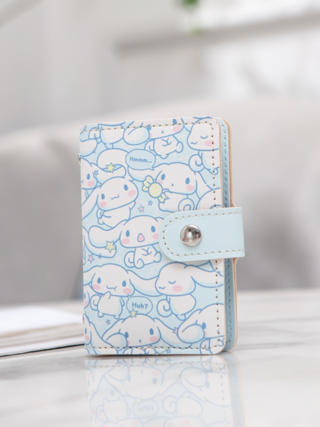 Pattern Female Compact Large Capacity Transparent Card Holder