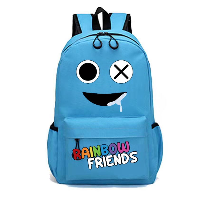 Trendy Rainbow Friends Game Modeling Cartoon Backpacks