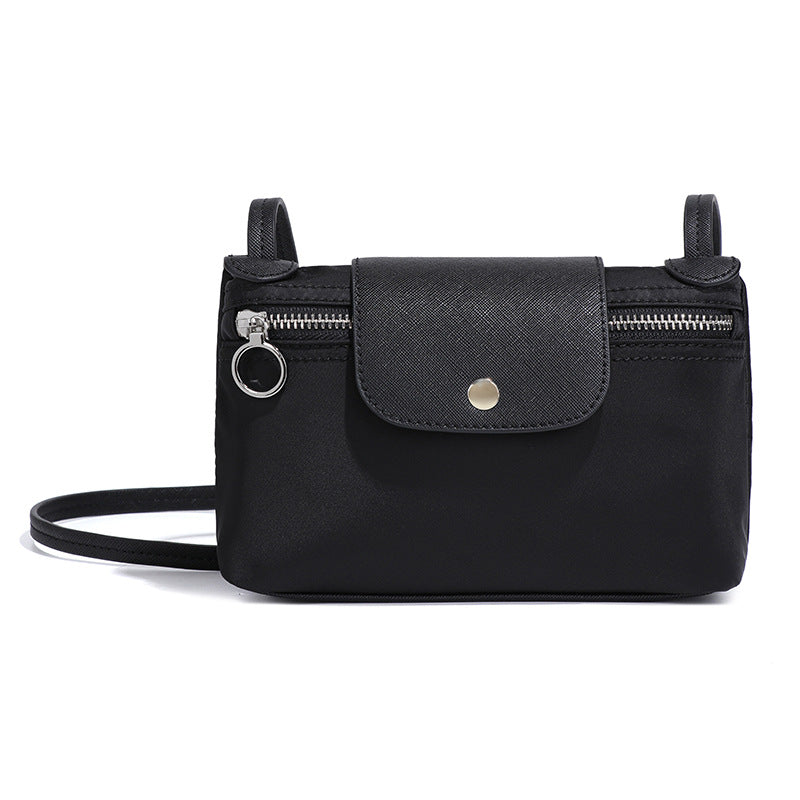 Women's French Nylon Envelope Solid Color Simple Mahjong Bags