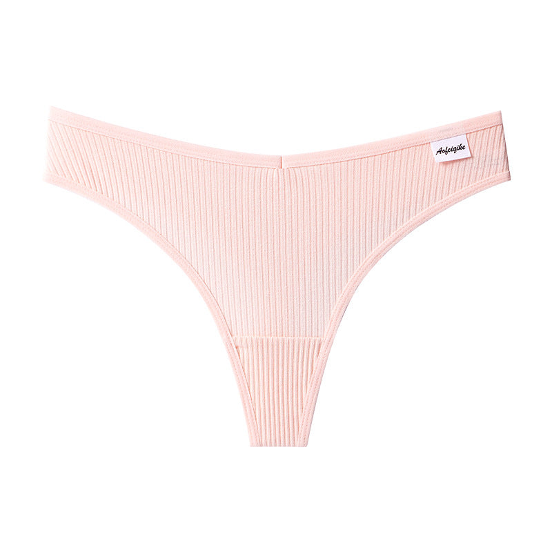 Women's Sexy Low Waist Seamless Underwear Pure Panties