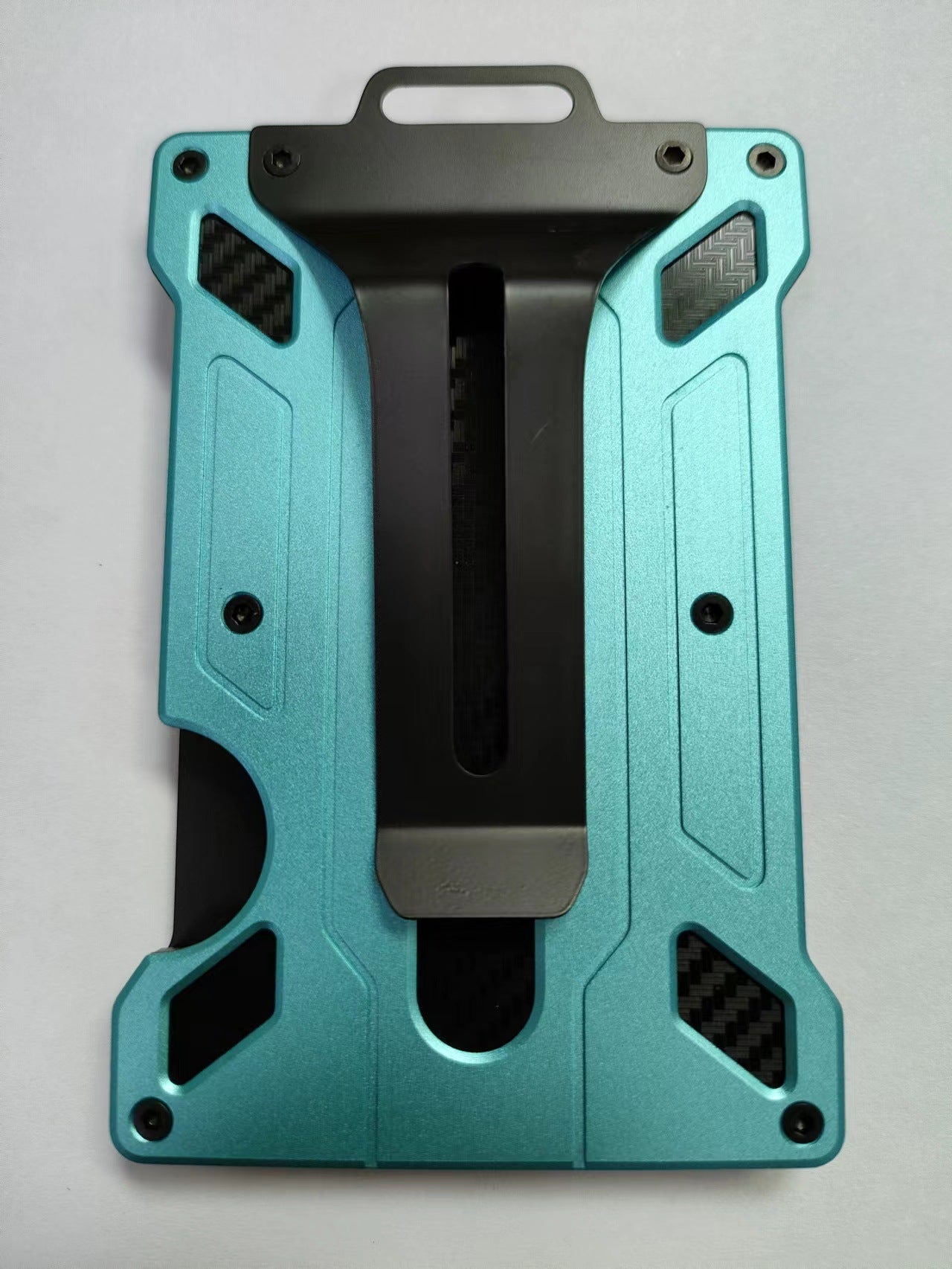 Alloy Transparent Badge Metal Work Permit Card Holder