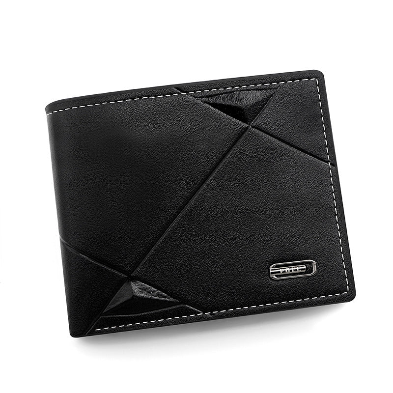 Men's Slots Fashion Male Youth Thin Three Men's Wallets