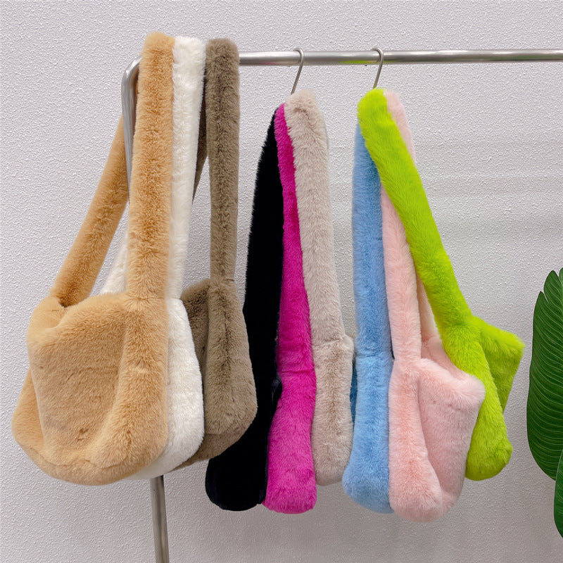 Rabbit Plush Rose Red Millennium Hot Style Bags