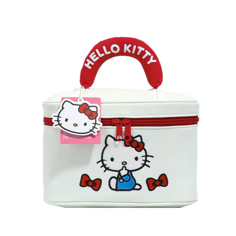 Cute Cartoon Portable Large Capacity Three-dimensional Cosmetics Bags