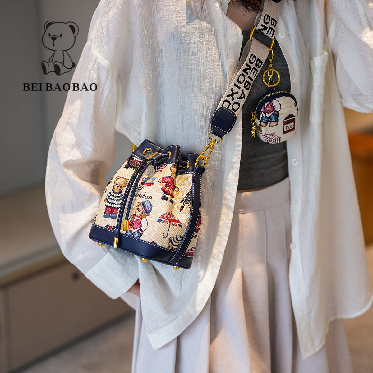 Slouchy Women's Source Cute Cartoon Lightweight Bags