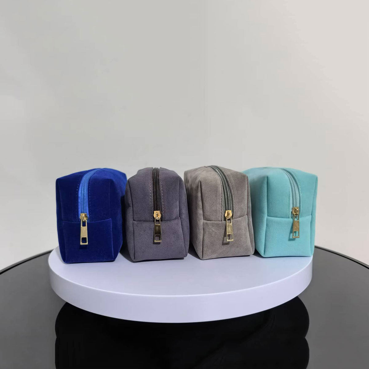 Cosmetics Flannel Storage Winter Popular Octagonal Bags