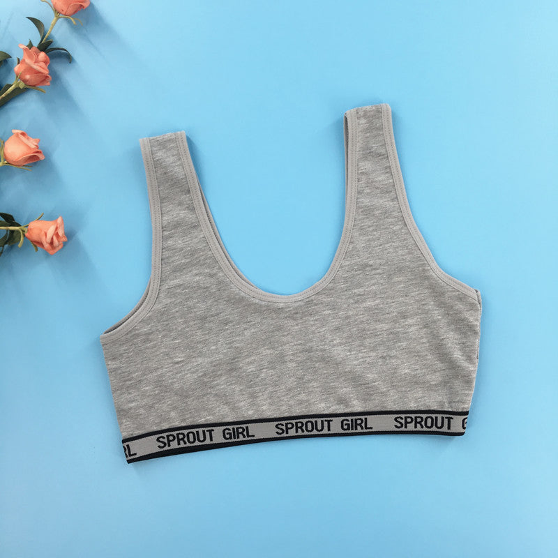 Side Work Back Fashion Teenage Puberty Underwear 2 Without Tanks Camis