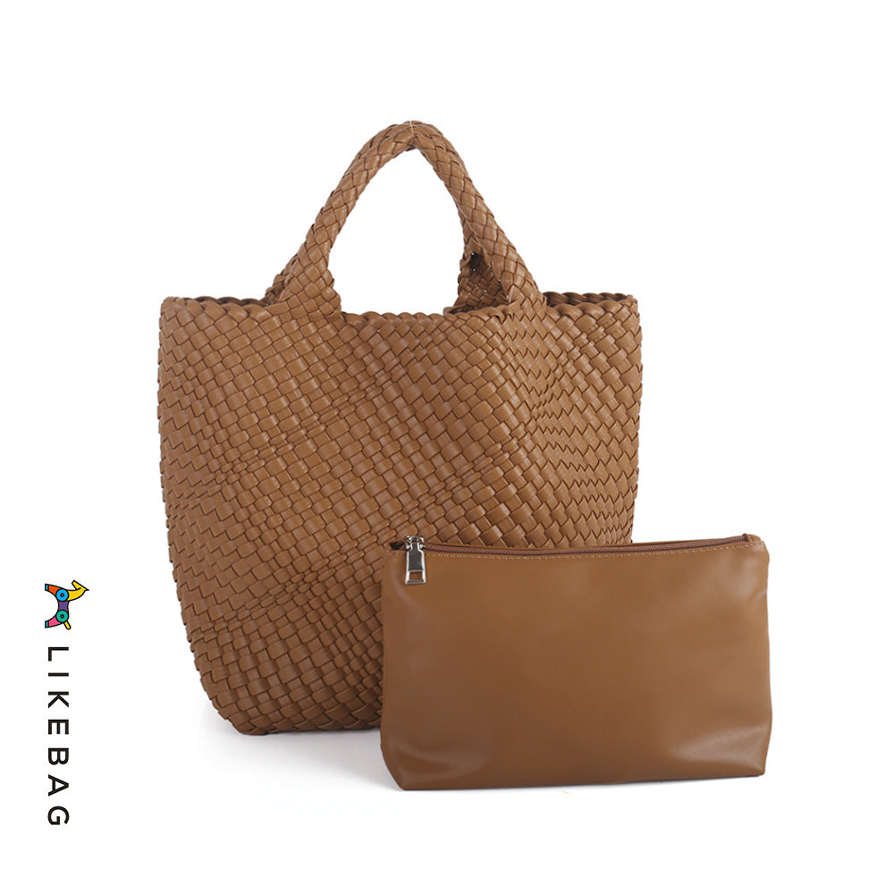 Women's Handmade Woven Fashion Large Capacity Totes Women's Shoulder Bag