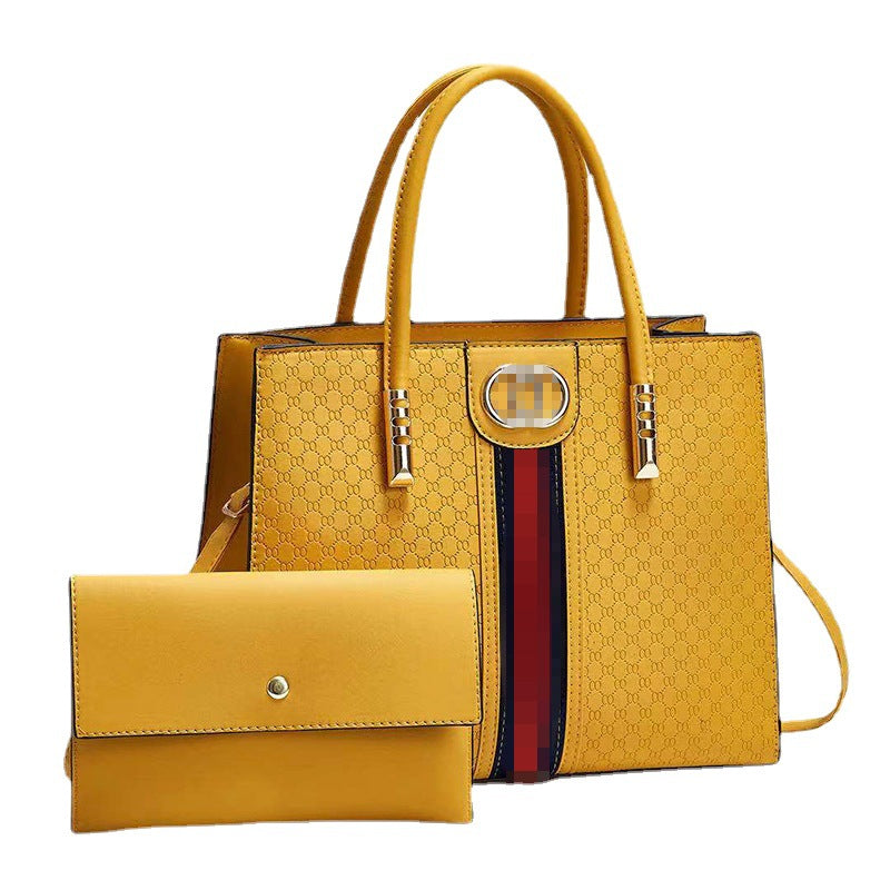 New Women's Comfortable Slouchy Elegant Two-piece Handbags