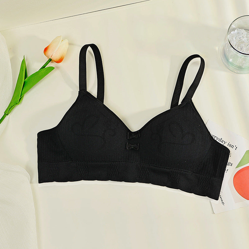 High School Fixed Sweet Underwear Female Everyday Bras