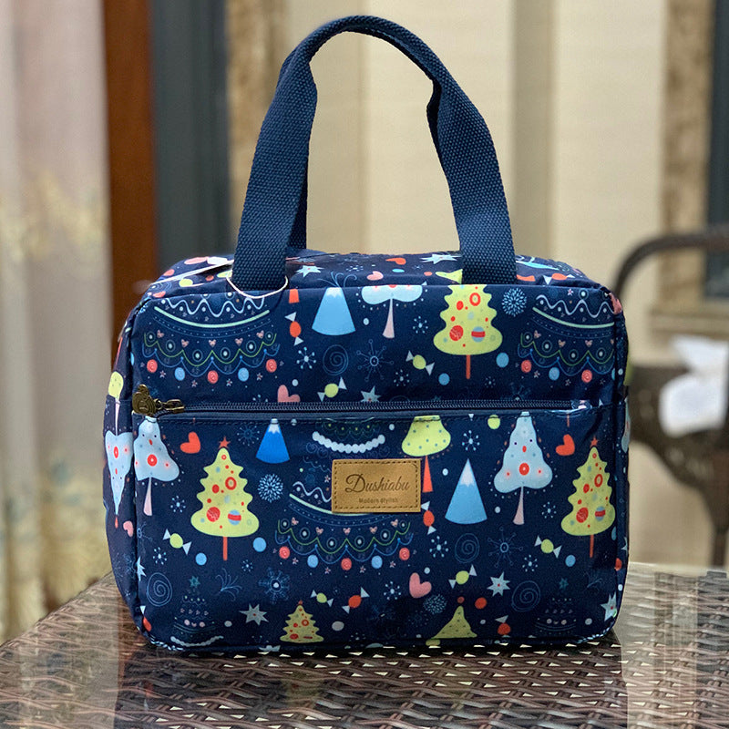 Korean Thick Waterproof Large Capacity Lunch Box Bags