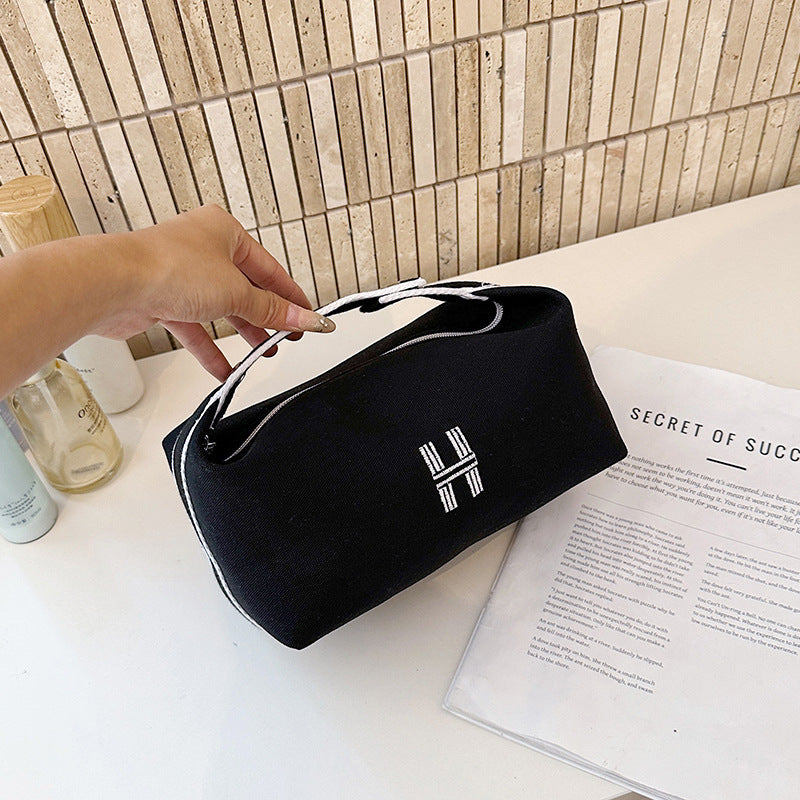 Korean Style Portable Canvas Cosmetics Storage Bags