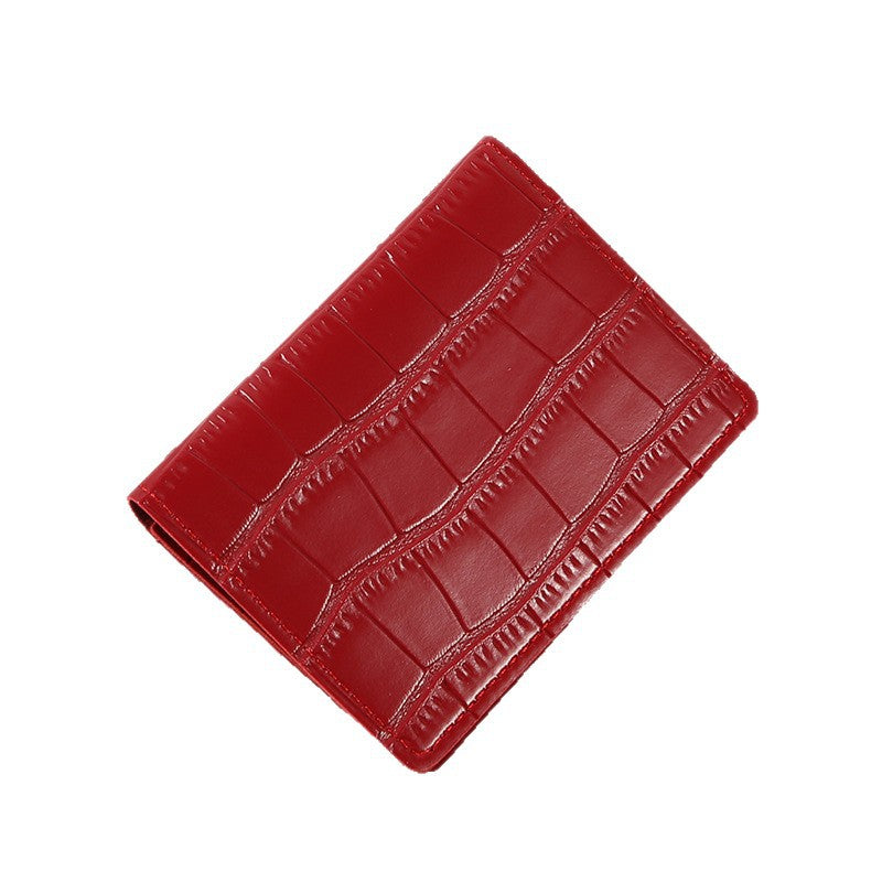 Women's Short Exquisite Hasp Clutch Fashion Two Card Holder