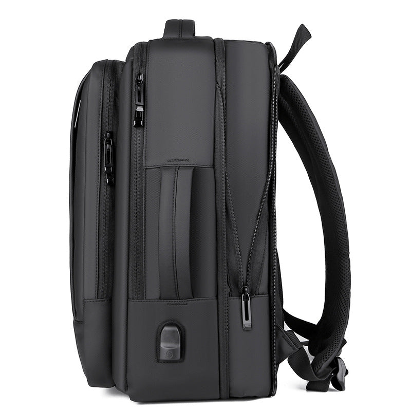 Men's Computer Notebook Scalable Large Capacity Simple Backpacks
