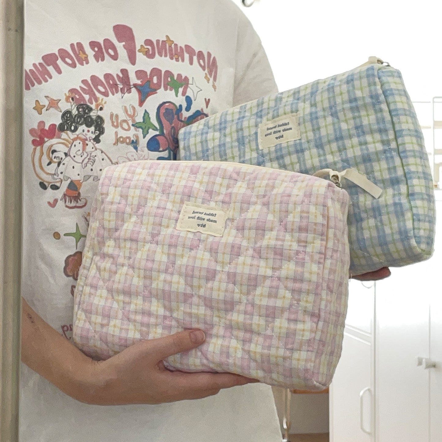 Storage Simple Large Capacity Portable Clutch Cosmetic Bags