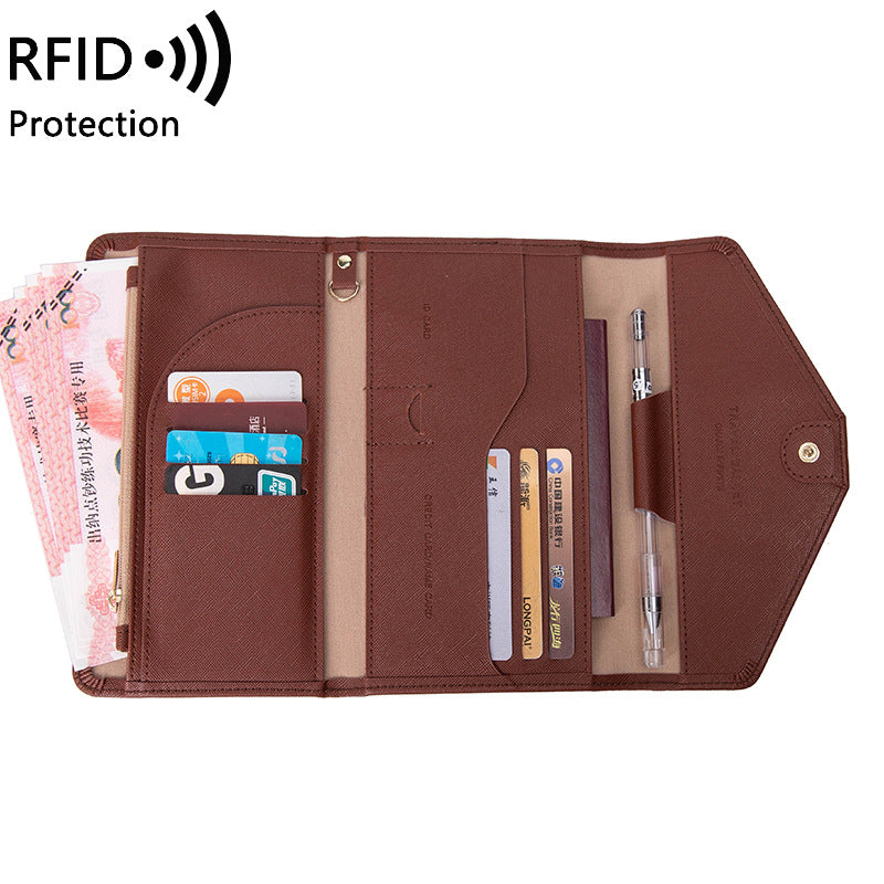 Printing Leather Goods Document Passport Jacket Card Holder