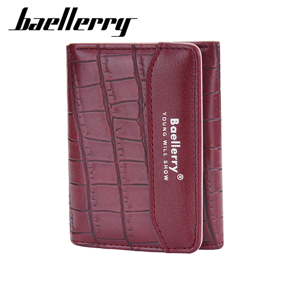 Women's Vertical Fashion Tassel Multiple Slots Purses