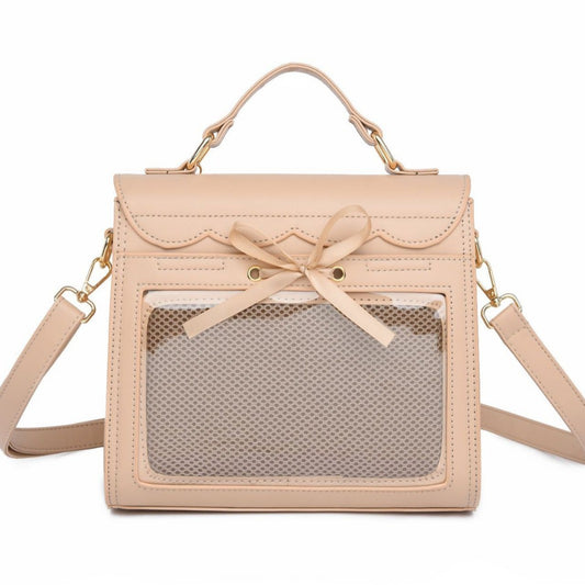 Shell Cartoon Fashion Versatile Cute Lace Badge Crossbody Bags