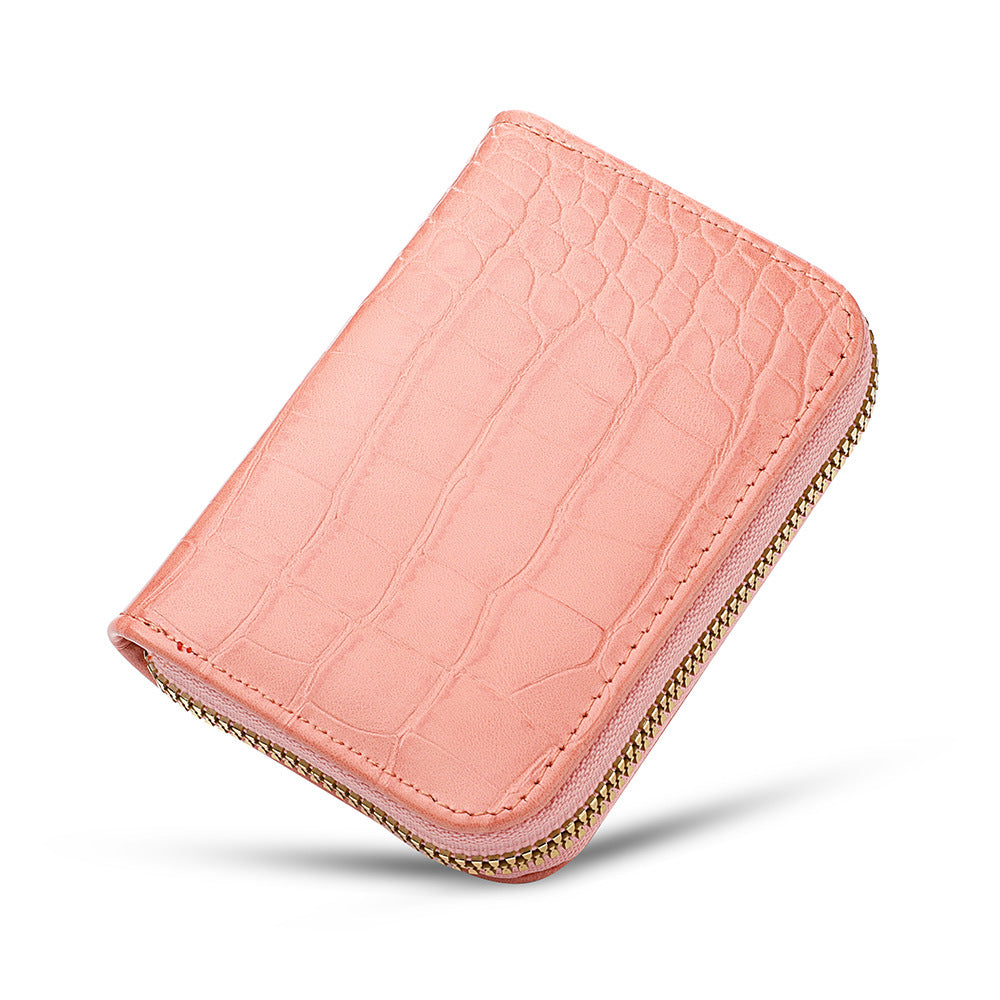 Women's Large Capacity Exquisite Zipper For Card Holder