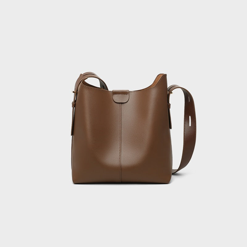 Casual Women's Summer Soft Leather Commuter Tote Bags
