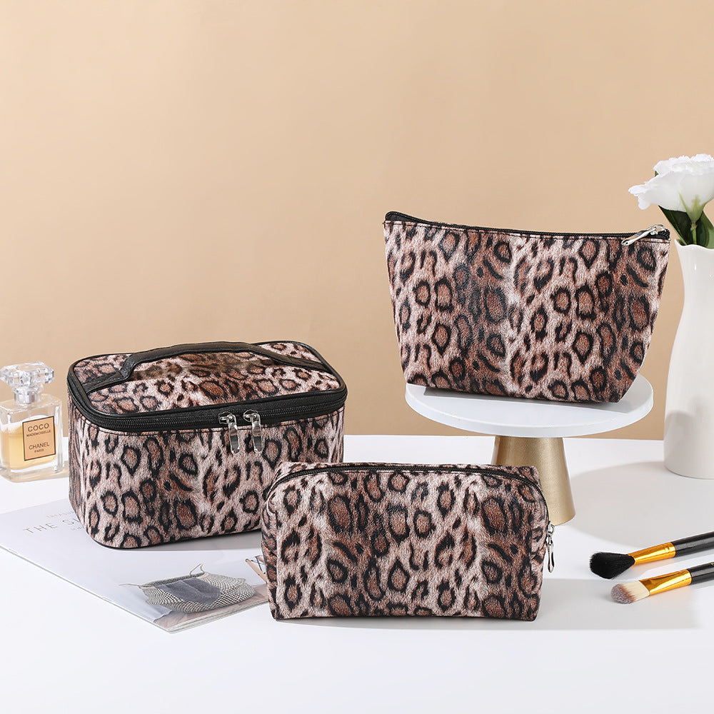 Portable Large Capacity Wash Stylish Versatile Makeup Bag