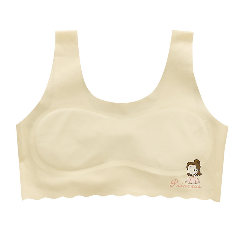 Tube Top Ice Silk Traceless Vest Junior Tanks Camis