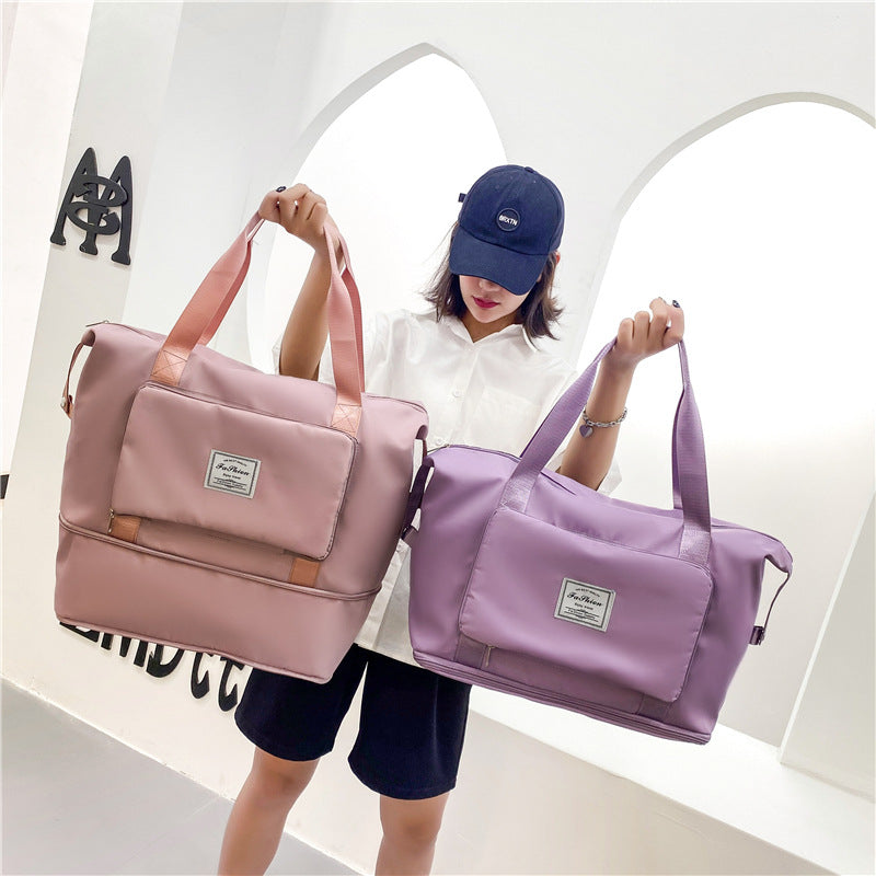 Expandable Large Capacity Folding Fashion Storage Travel Bags