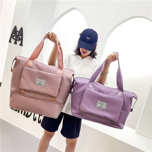 Expandable Large Capacity Folding Fashion Storage Travel Bags