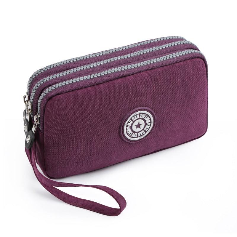 Women's Canvas Cloth Human Mother Nylon Handbags