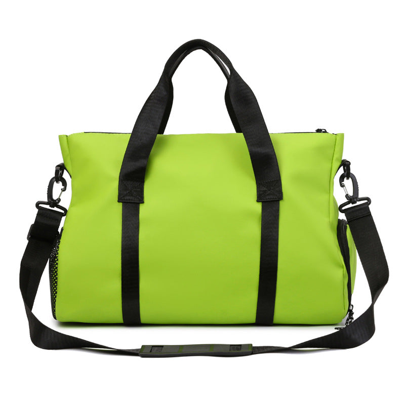 Coated Oxford Cloth Workout Portable Dry Wet Separation Travel Bags