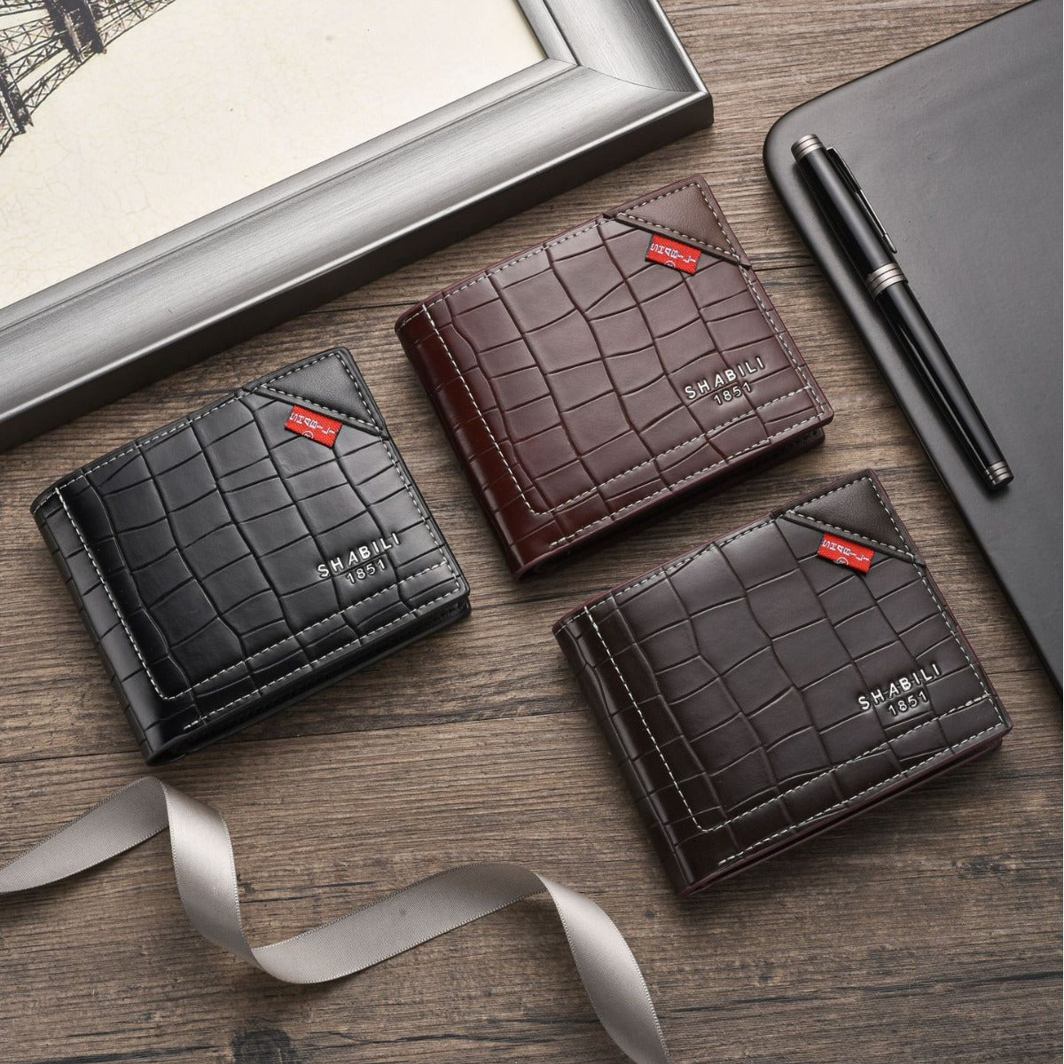 Men's Multiple Slots Retro Large Capacity Men's Wallets