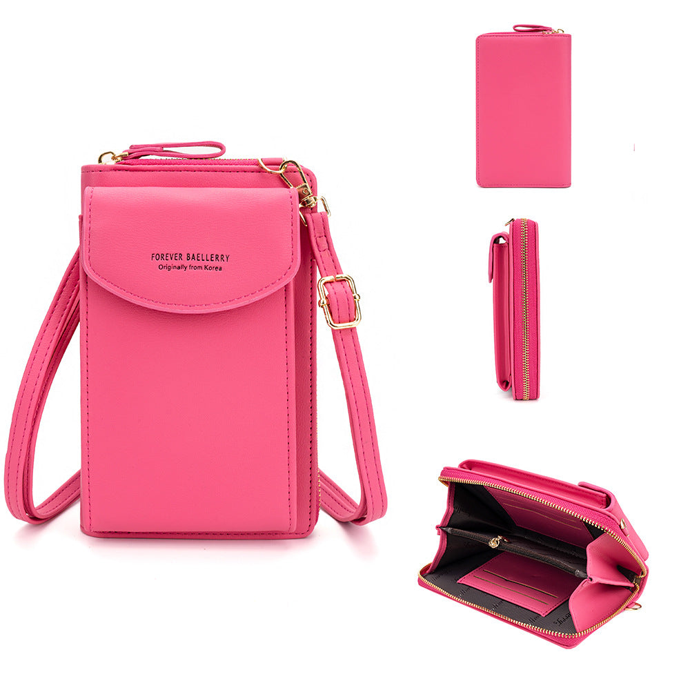 New Women's Mobile Korean Style Short Ladies Wallet