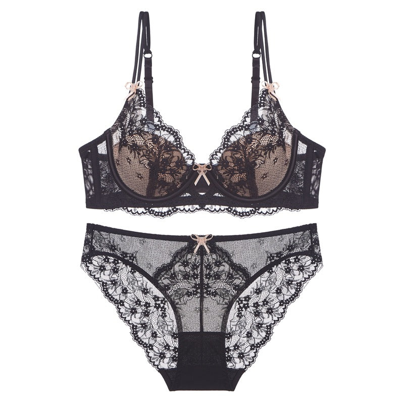 Lace Bow Underwear Pure Desire Sexy Busty Lingerie Sets