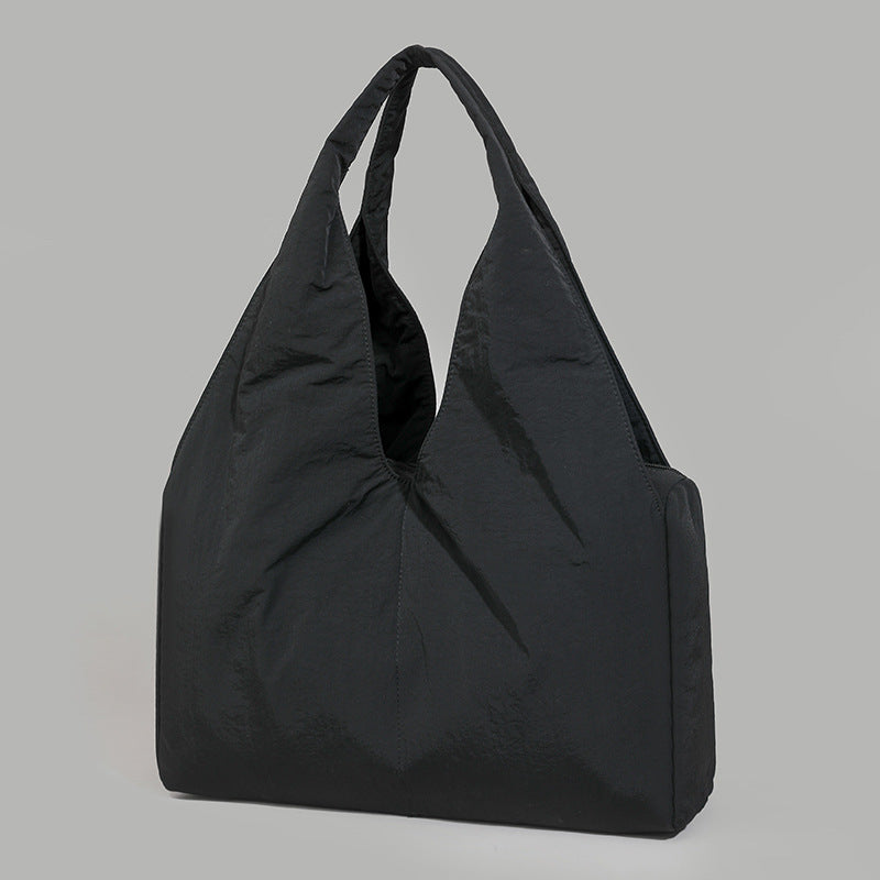 Large Capacity Canvas Female College For Class Women's Shoulder Bag