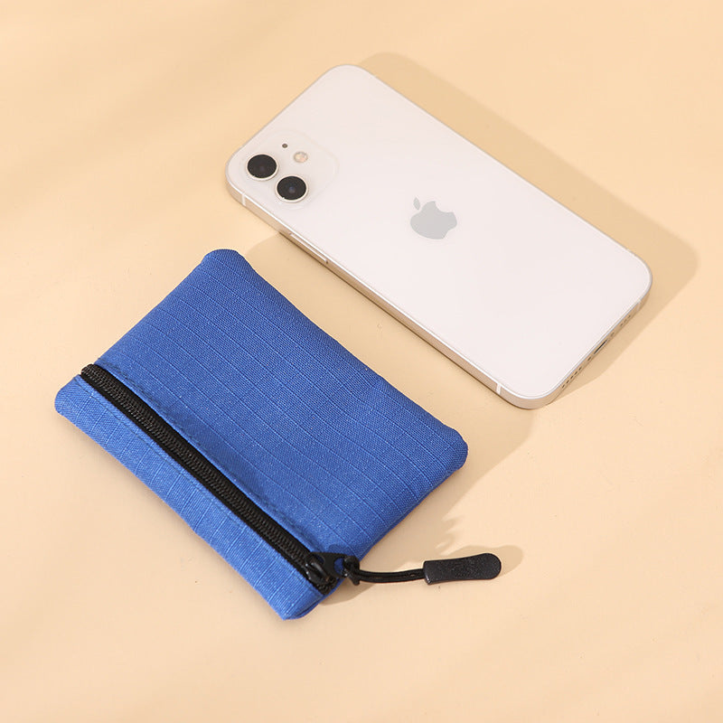 Women's Fashion Oxford Cloth Waterproof Zipper Coin Purses