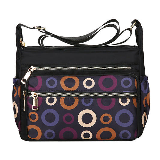 Women's Fashion Nylon Cloth Mummy Canvas Stall Shoulder Bags