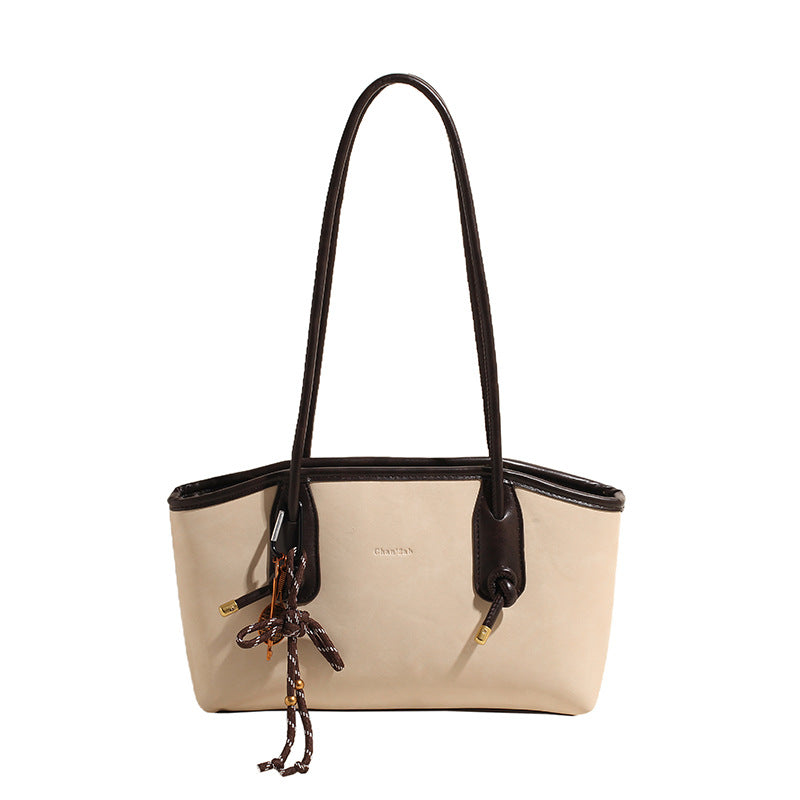Women's Advanced Texture Retro Large Capacity Underarm Women's Shoulder Bag