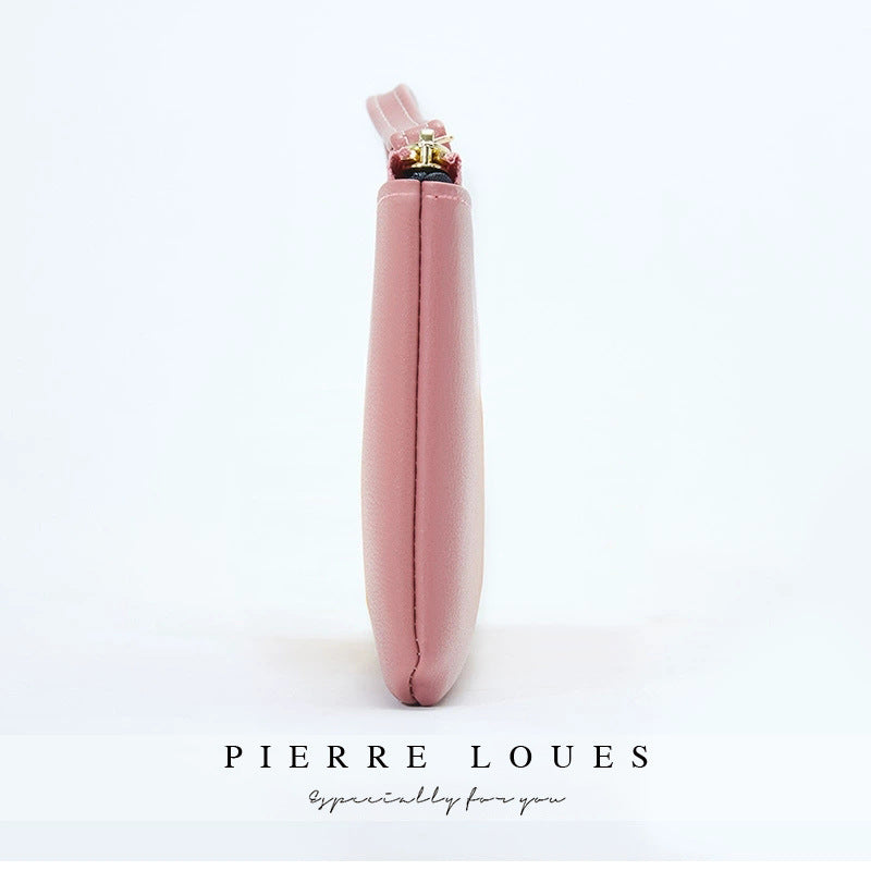 Women's Korean Style Fashion Large Capacity Long Coin Purses