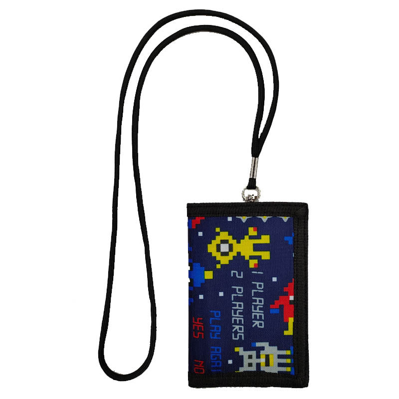 Lanyard Cartoon Animation Unicorn Gift Folding Men's Wallets