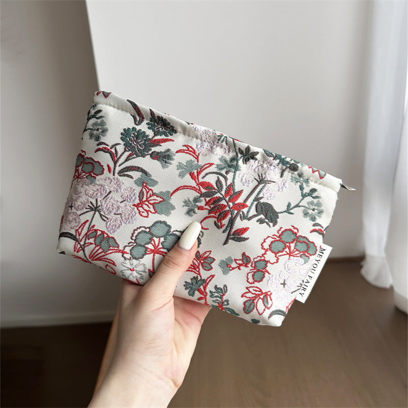 Women's Floral Storage Air Cushion Large Liner Coin Purses